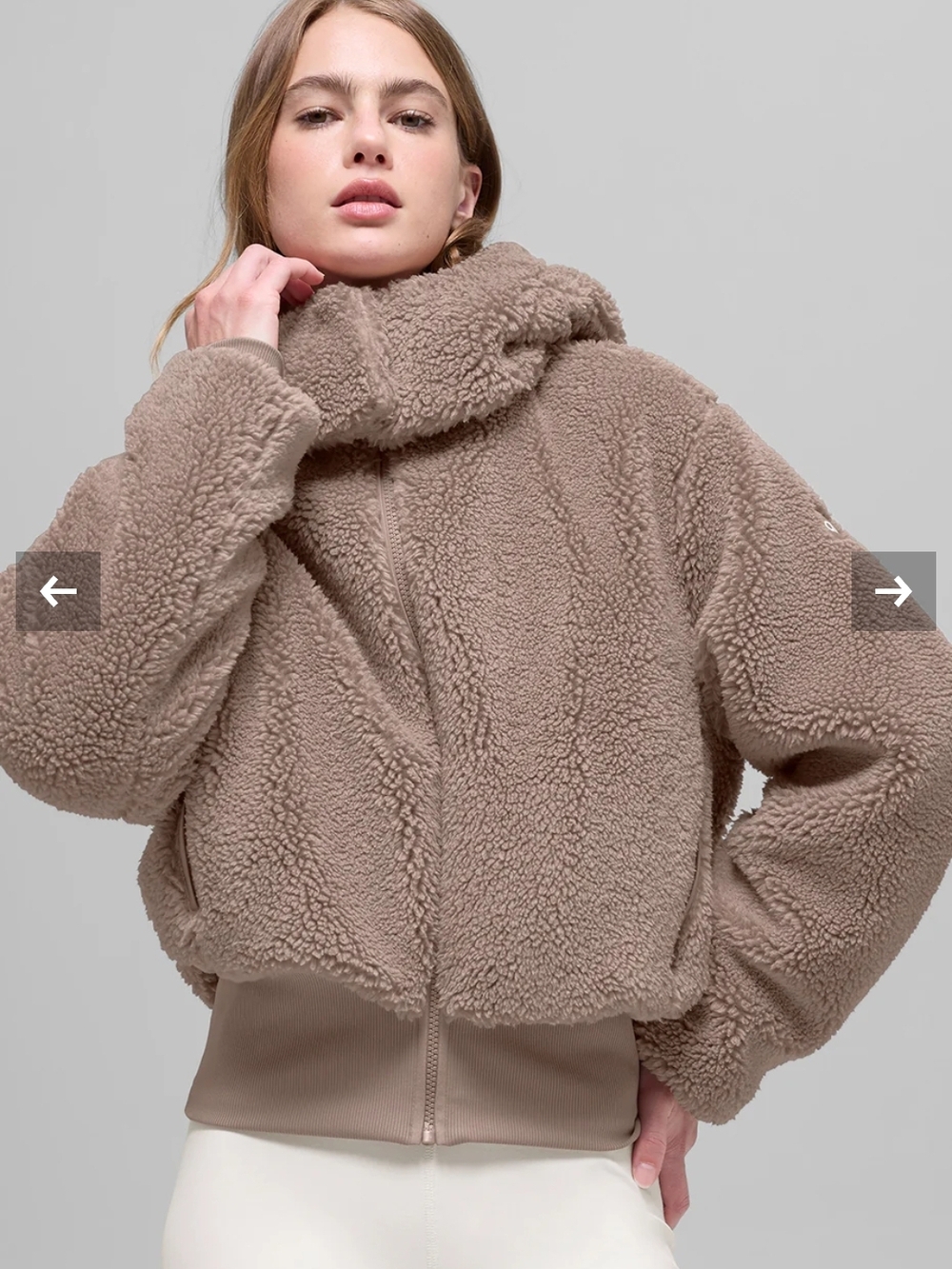 Foxy Sherpa Jacket✨️Limited Color~Chai Latte SM